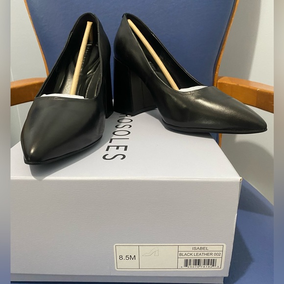New Aerosoles Isabel black leather pumps, Size 8.5 M - Picture 11 of 16